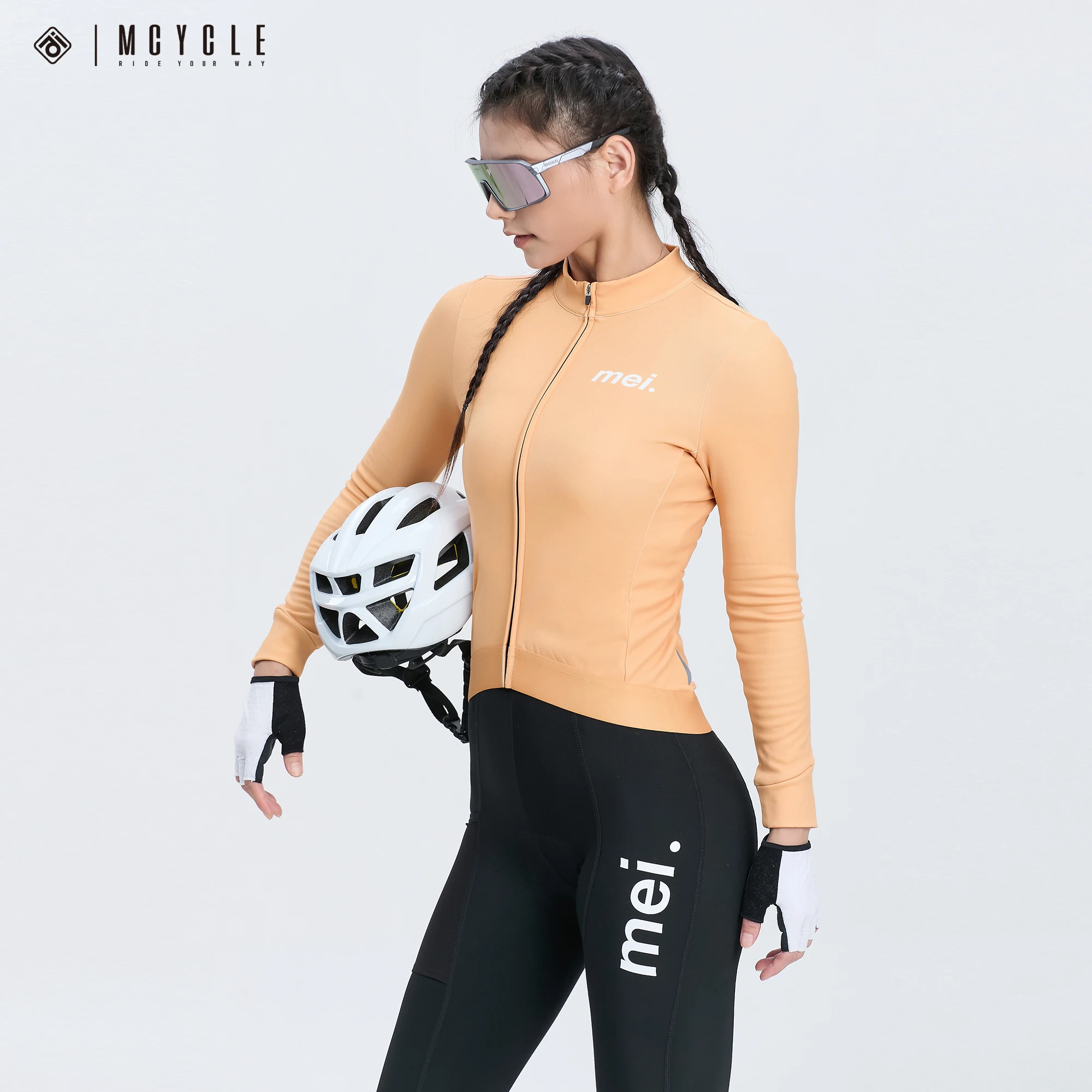 Зимняя спортивная велосипедная одежда на флисовой подкладке Mcycle, велосипедные майки унисекс с длинными рукавами, дышащая велосипедная куртка
Зимняя спортивная велосипедная одежда на флисовой подкладке Mcycle, велосипедные майки унисекс с длинными рукавами, дышащая велосипедная куртка