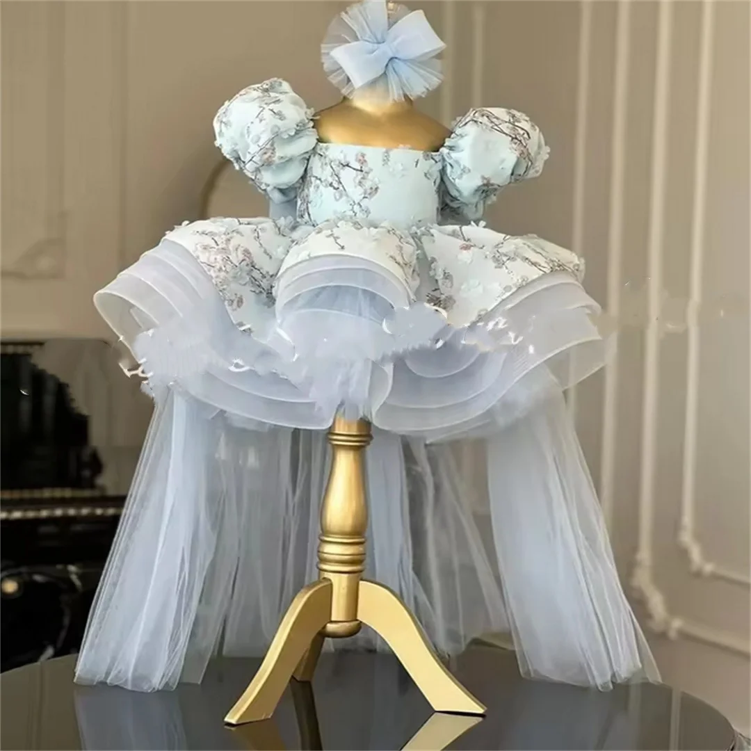 Customized Pink Sleeveless Princess Flower Girl Dress Long Train Wedding Gown Kids Birthday Party Piano Pageant Ball Gown Europe
Customized Pink Sleeveless Princess Flower Girl Dress Long Train Wedding Gown Kids Birthday Party Piano Pageant Ball Gown Europe