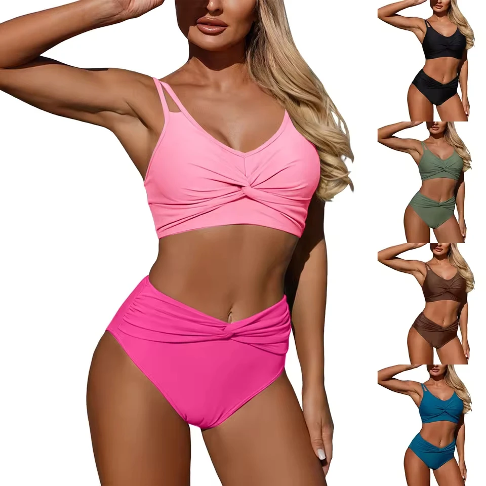 Women High Waisted Bikini Sexy Push Up Two Piece Swimsuits Vintage Swimsuit Two Piece Retro Ruched Sexy Bandage Bathing Suits
Women High Waisted Bikini Sexy Push Up Two Piece Swimsuits Vintage Swimsuit Two Piece Retro Ruched Sexy Bandage Bathing Suits