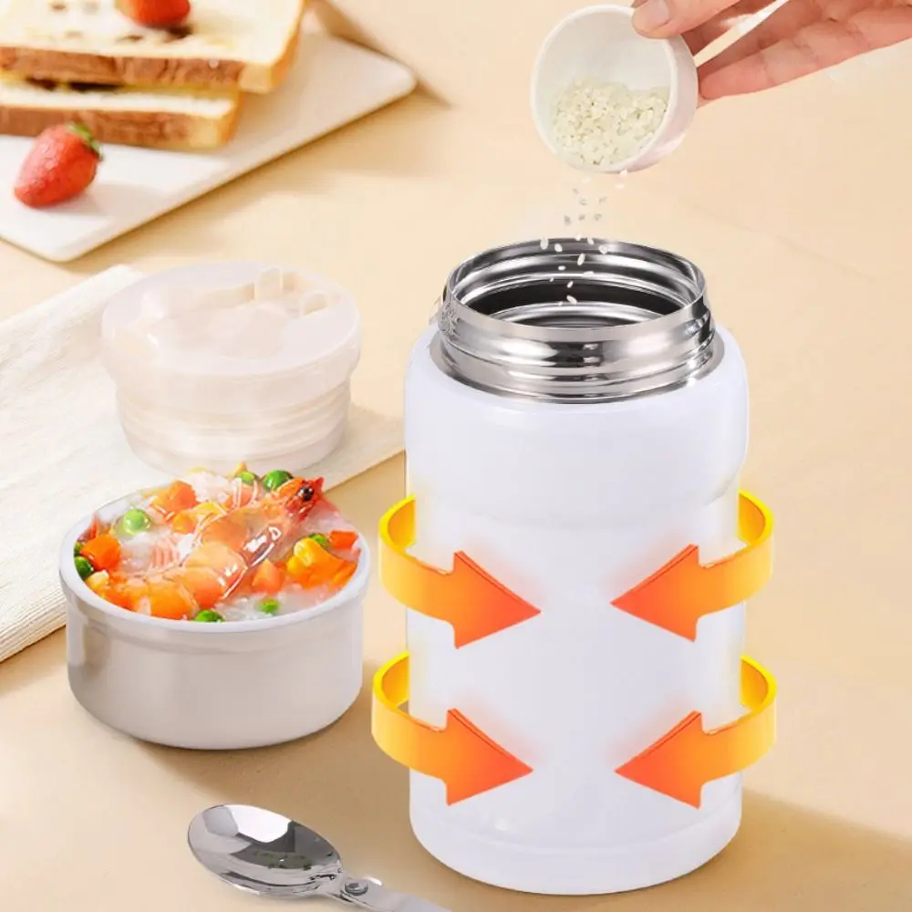 Термос для еды из нержавеющей стали 750 мл с ложкой, небьющийся, изолированный контейнер для еды, большой объем, для супа, зимний вариант
Термос для еды из нержавеющей стали 750 мл с ложкой, небьющийся, изолированный контейнер для еды, большой объем, для супа, зимний вариант