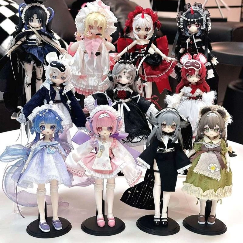 Genuine Meki Heart Of Creation Series Blind Box 1/12 Scale Posable Bjd Doll Collectible Figure Desktop Ornament Surprise Gift
Genuine Meki Heart Of Creation Series Blind Box 1/12 Scale Posable Bjd Doll Collectible Figure Desktop Ornament Surprise Gift