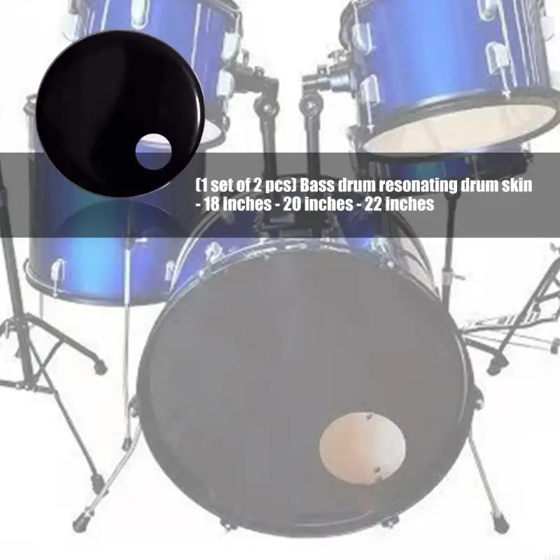 Premium Drumhead For Precise Tone Control In Live Performances Studio 24BD