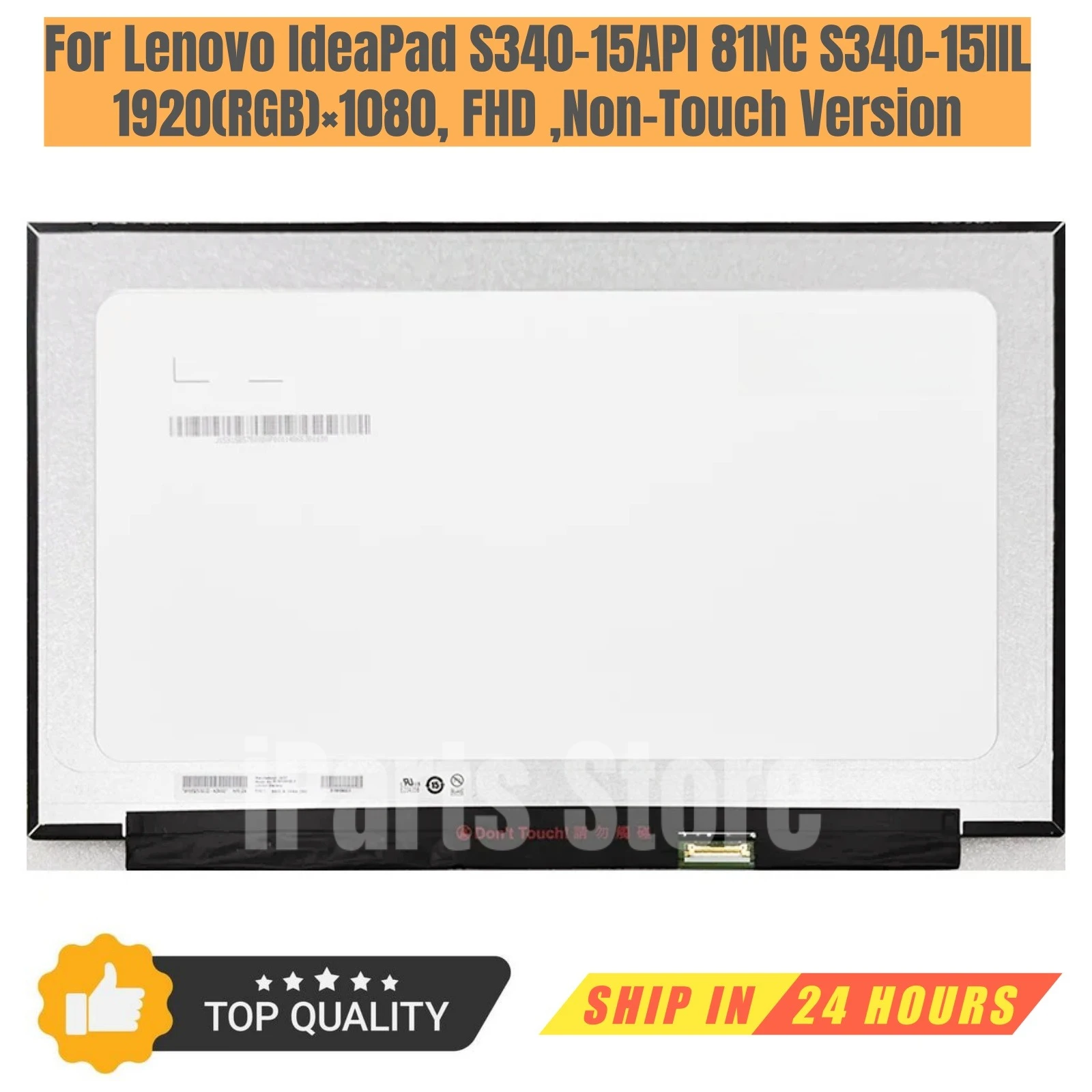 Замена iParts, новый дисплей для Lenovo IdeaPad S340-15API 81NC S340-15IIL, 15,6-дюймовый ЖК-экран, 60 Гц, без сенсорного OEM
Замена iParts, новый дисплей для Lenovo IdeaPad S340-15API 81NC S340-15IIL, 15,6-дюймовый ЖК-экран, 60 Гц, без сенсорного OEM
