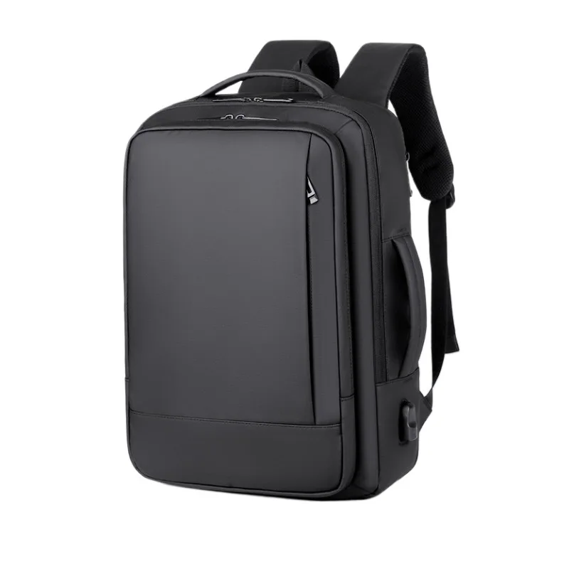 Expandable travel backpack, business and leisure men's backpack, with USB charging, waterproof fabric, suitable for daily
Expandable travel backpack, business and leisure men's backpack, with USB charging, waterproof fabric, suitable for daily