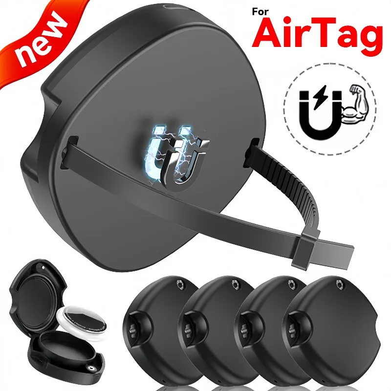 For Apple Airtag Holder Cover Film Magnetic Adhesive Sticker for Wallet Bike AntiLost Mount Strong Hidden Tracker Bag for Airtag
For Apple Airtag Holder Cover Film Magnetic Adhesive Sticker for Wallet Bike AntiLost Mount Strong Hidden Tracker Bag for Airtag