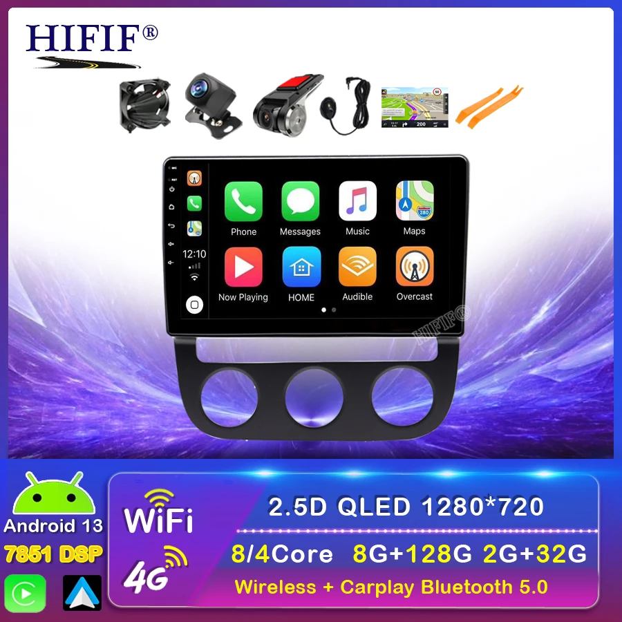 Android 13 CAR DVD For Volkswagen Jetta 5 2006-2010 car Player audio gps display screen Monitor multimedia
Android 13 CAR DVD For Volkswagen Jetta 5 2006-2010 car Player audio gps display screen Monitor multimedia