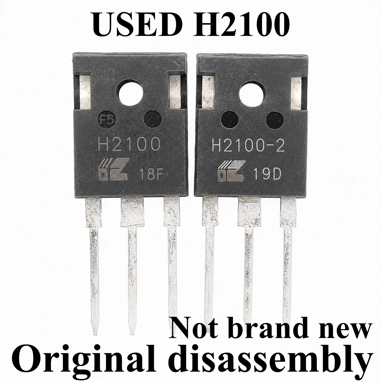 5-10pcs 100% Original disassembly used Transistor H2100 H2100-2 1200V25A In Stock
5-10pcs 100% Original disassembly used Transistor H2100 H2100-2 1200V25A In Stock