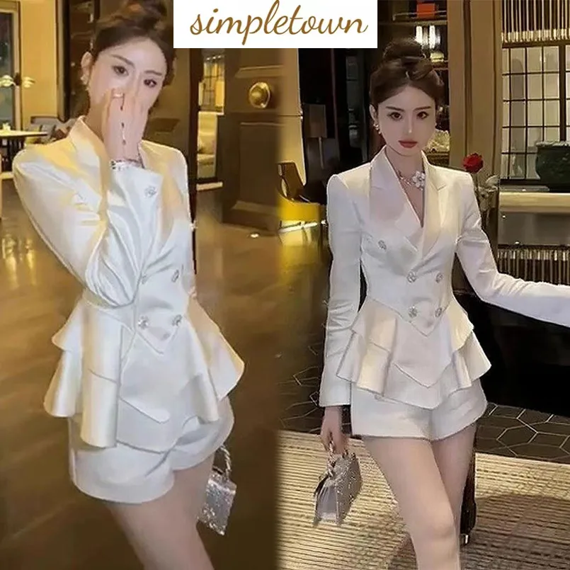 Fashion Women's Set for Spring and Summer New Korean Version High-end and Elegant Women's Two-piece Set
Fashion Women's Set for Spring and Summer New Korean Version High-end and Elegant Women's Two-piece Set