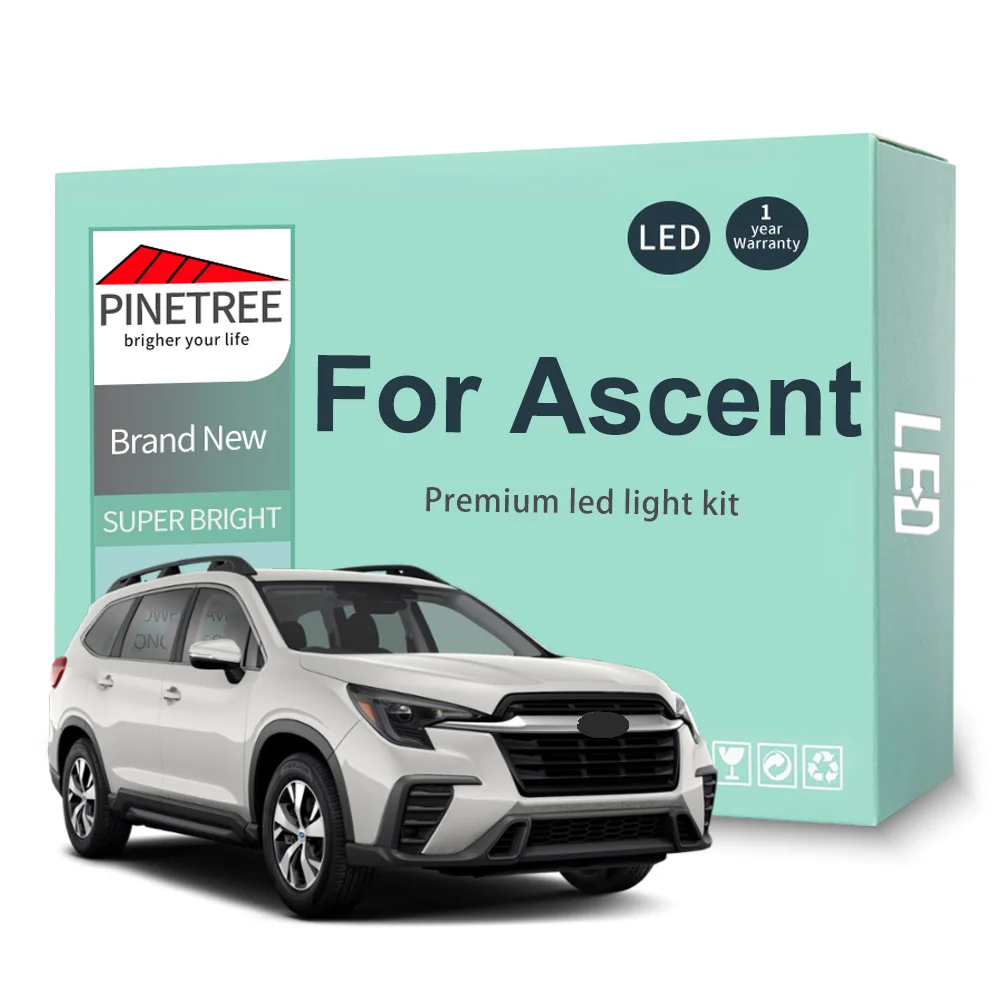 13PCS Led Interior Light Kit For Subaru Ascent 2019 2020 2021 2022 2023 Led Bulbs Dome Map License Plate Light Canbus
13PCS Led Interior Light Kit For Subaru Ascent 2019 2020 2021 2022 2023 Led Bulbs Dome Map License Plate Light Canbus