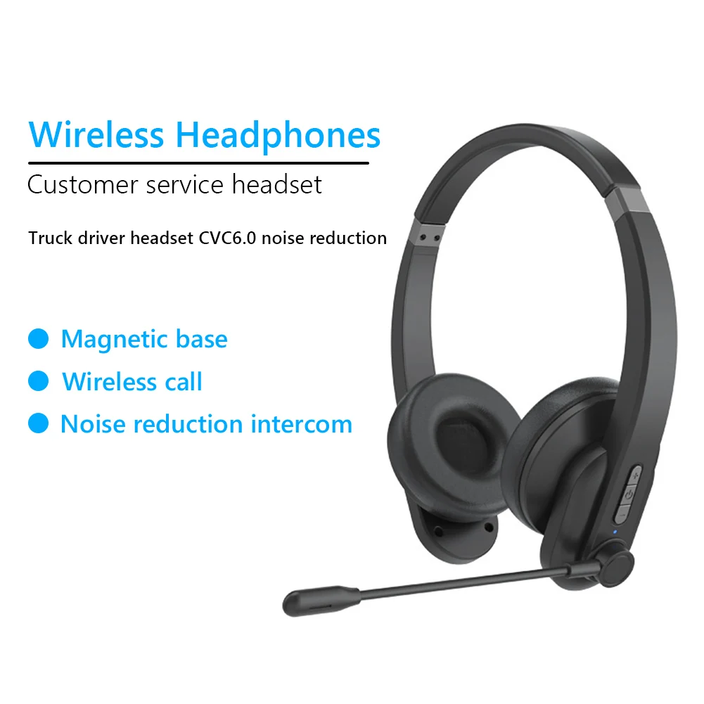 OY632 HiFi Wireless Computer Customer Service Bluetooth-compatible Headset w/Mic
OY632 HiFi Wireless Computer Customer Service Bluetooth-compatible Headset w/Mic