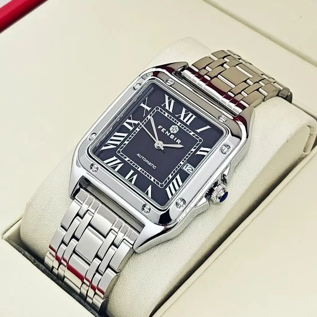 Luxury High-End Quartz Watch for Men, with Calendar Display, Stainless Steel Strap, Stylish Luxury Small Square Men's Watch, Fashionable Business Casual Versatile Trendy Men's Wristwatch, Popular High-End Elegant Men's Watch, the First Choice for Workplac
Luxury High-End Quartz Watch for Men, with Calendar Display, Stainless Steel Strap, Stylish Luxury Small Square Men's Watch, Fashionable Business Casual Versatile Trendy Men's Wristwatch, Popular High-End Elegant Men's Watch, the First Choice for Workplac