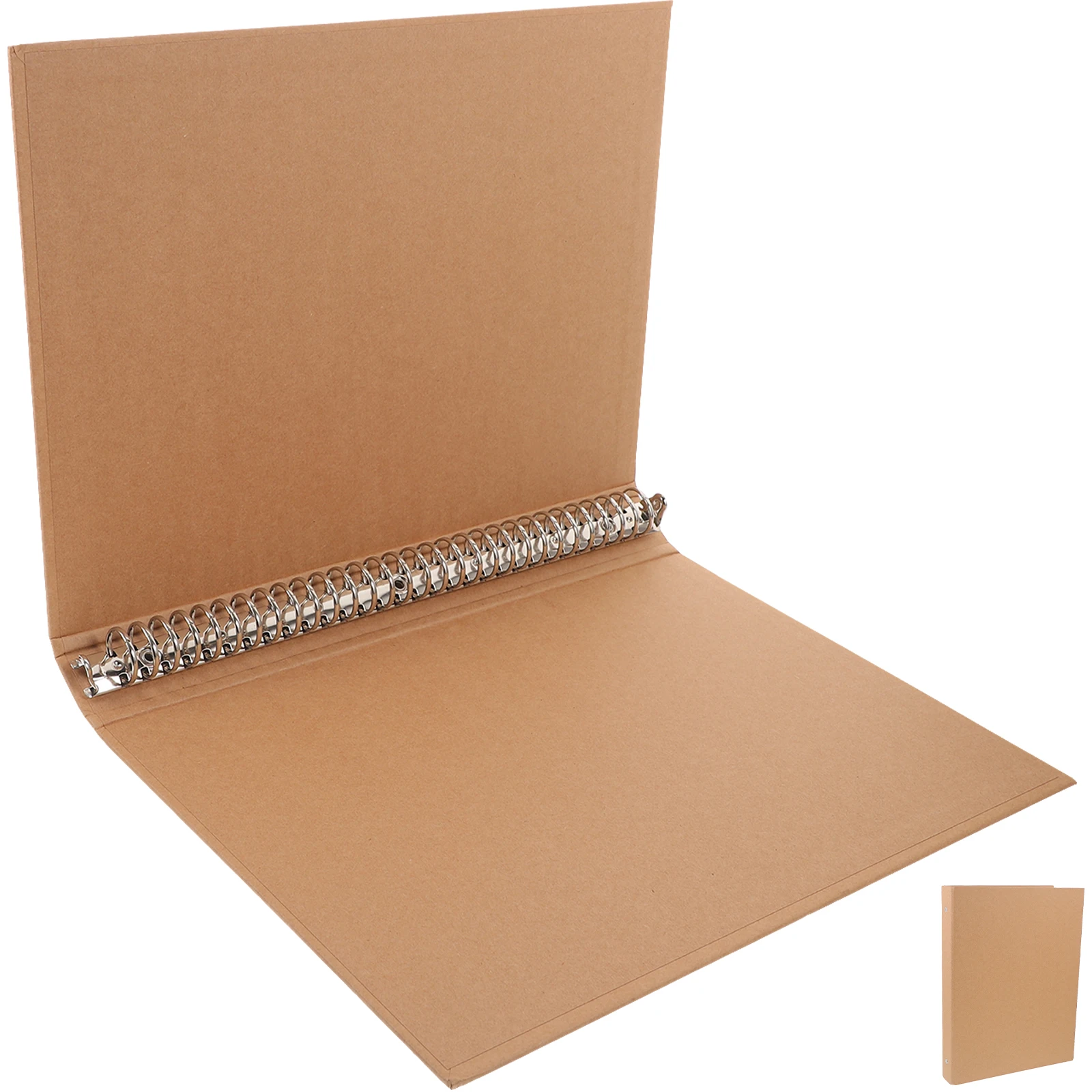 Slim A4 Ring Binder Kraft Paper Notebook Shell 4 Hole Design Document Protection Scrapbook Binder Storage Folder
Slim A4 Ring Binder Kraft Paper Notebook Shell 4 Hole Design Document Protection Scrapbook Binder Storage Folder