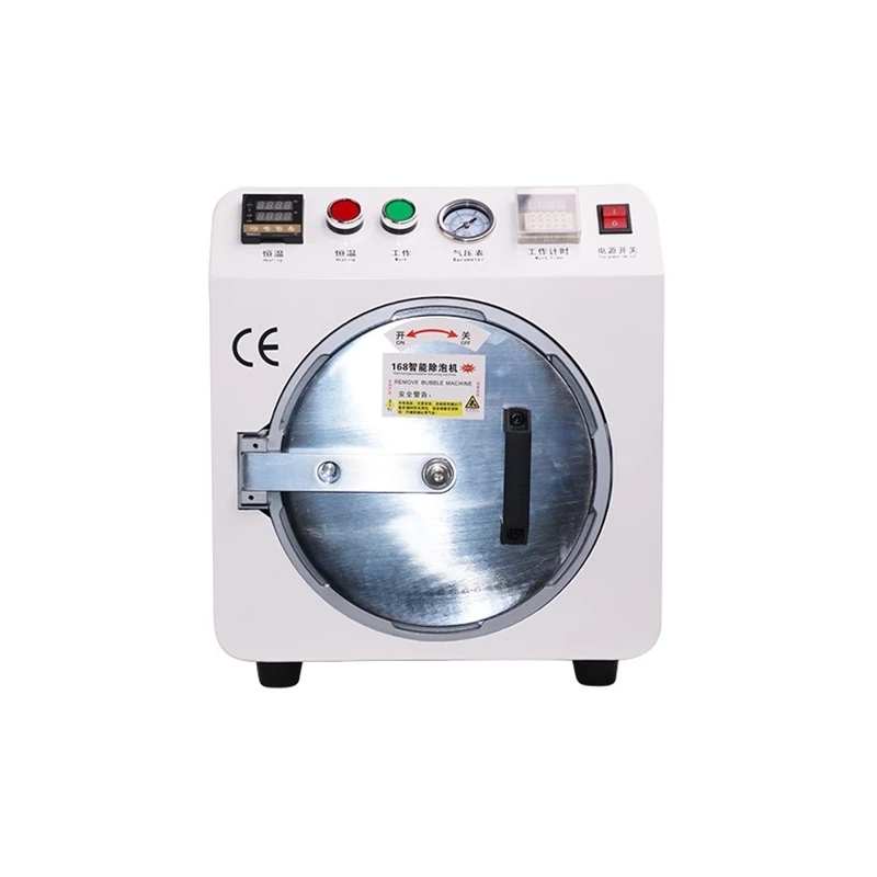 LY 963A Mini Auto Air-lock OCA Bubble Remove Defoam Machine for iPhone Samsung Flat Edge LCD Touch Screens Refurbishment
LY 963A Mini Auto Air-lock OCA Bubble Remove Defoam Machine for iPhone Samsung Flat Edge LCD Touch Screens Refurbishment