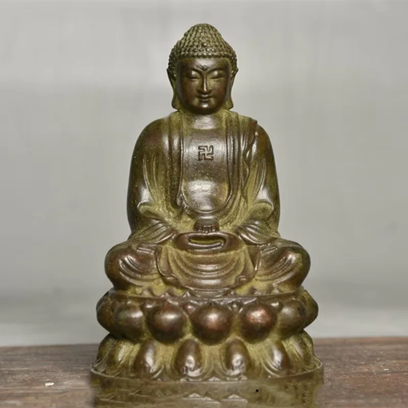 3.8" Tibet Buddhism Bronze Seat Shakyamuni Sakyamuni Amitabha Buddha Statue Meditation Statues for Decoration Ornaments
3.8" Tibet Buddhism Bronze Seat Shakyamuni Sakyamuni Amitabha Buddha Statue Meditation Statues for Decoration Ornaments