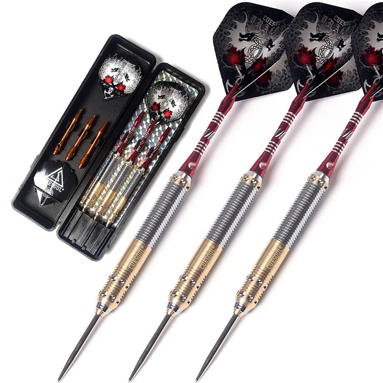 CUESOUL Dragon Series Professional Darts Steel Tip Dart Set 21g/23g/25g Darts 3 pieces
CUESOUL Dragon Series Professional Darts Steel Tip Dart Set 21g/23g/25g Darts 3 pieces