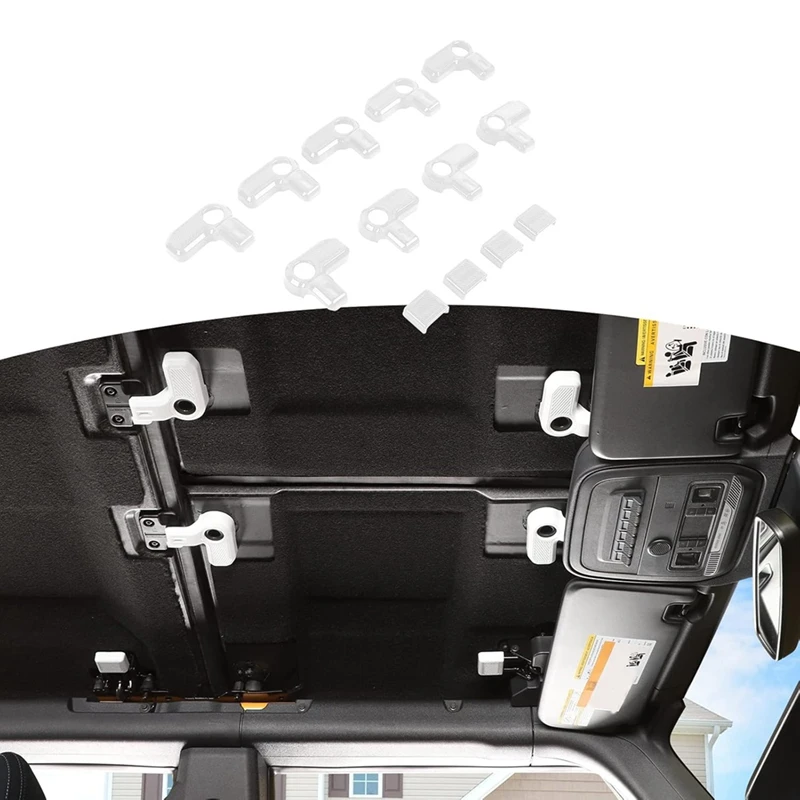Car Hardtop Roofs Removal Switch Handles Decoration Cover Trim For Ford Bronco 2021-2024 Interior Accessories White
Car Hardtop Roofs Removal Switch Handles Decoration Cover Trim For Ford Bronco 2021-2024 Interior Accessories White