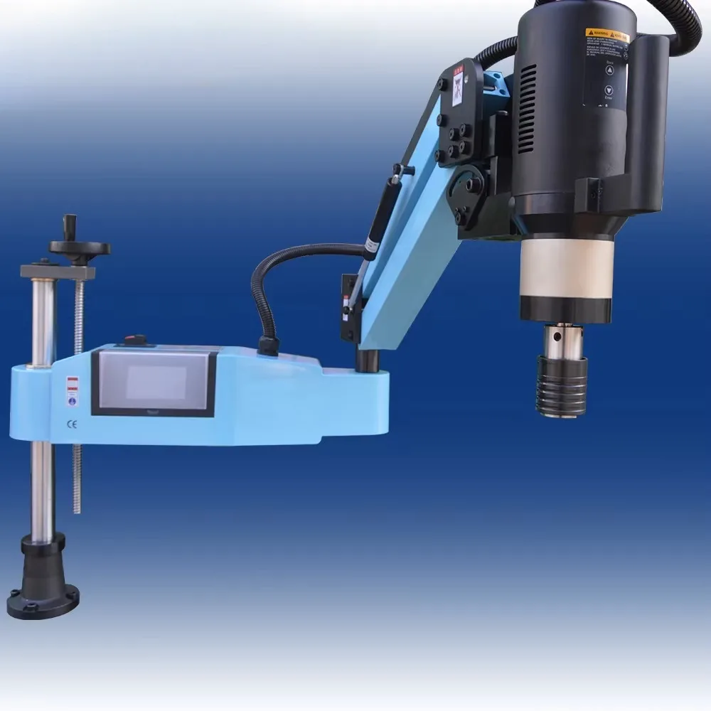 Domestic upgraded version M3-M16 vertical touch screen drilling and tapping machine electric soft arm tapping machine
Domestic upgraded version M3-M16 vertical touch screen drilling and tapping machine electric soft arm tapping machine