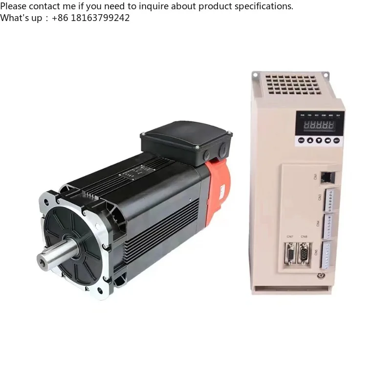 AC 380V 2.2KW 3.7KW 5.5KW 7.5KW 165ST 1500RPM Spindle Servo Drive Motor Assembly Kit for CNC Machine Tools
AC 380V 2.2KW 3.7KW 5.5KW 7.5KW 165ST 1500RPM Spindle Servo Drive Motor Assembly Kit for CNC Machine Tools
