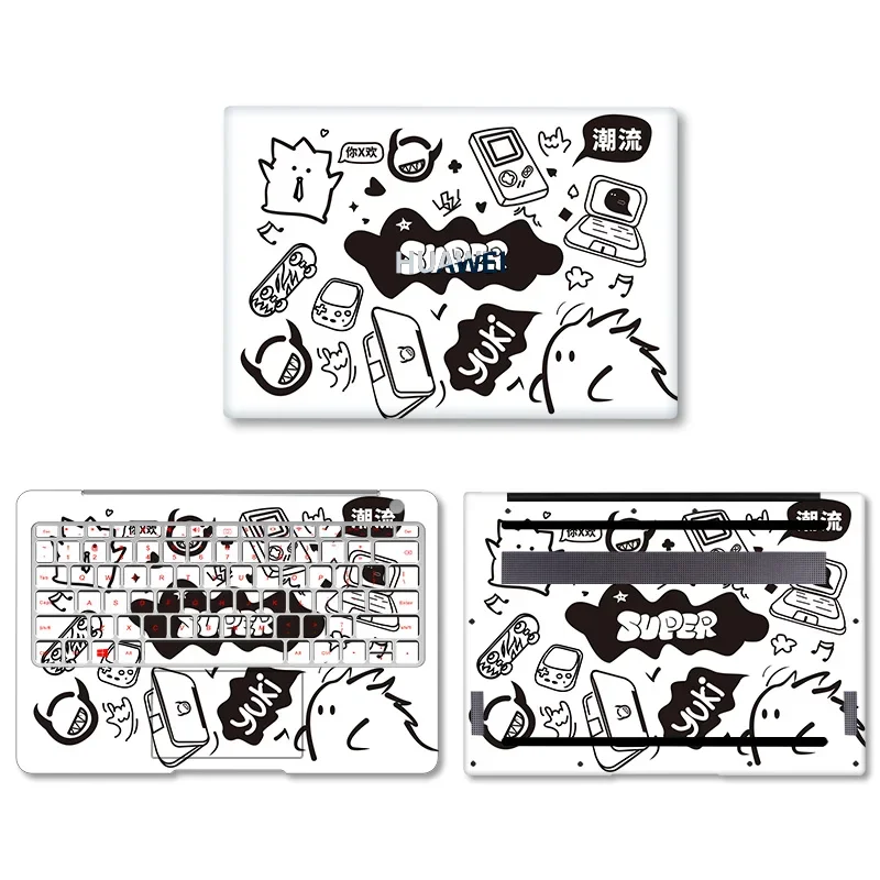 For Huawei Laptop Sticker 2023 MateBook D16 D15 D14 2022 14 14s Graffiti Sticker Skins Top/Bottom/Palm rest
For Huawei Laptop Sticker 2023 MateBook D16 D15 D14 2022 14 14s Graffiti Sticker Skins Top/Bottom/Palm rest