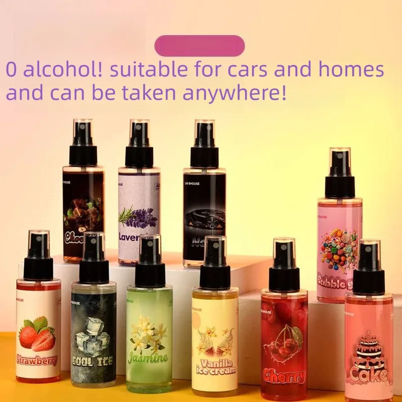 Car Air Freshener Spray Car Fragrance Long-Lasting Light Strawberry/cherry/cake Scent Fresh Perfume Car Interior Deodorant Spray
Car Air Freshener Spray Car Fragrance Long-Lasting Light Strawberry/cherry/cake Scent Fresh Perfume Car Interior Deodorant Spray
