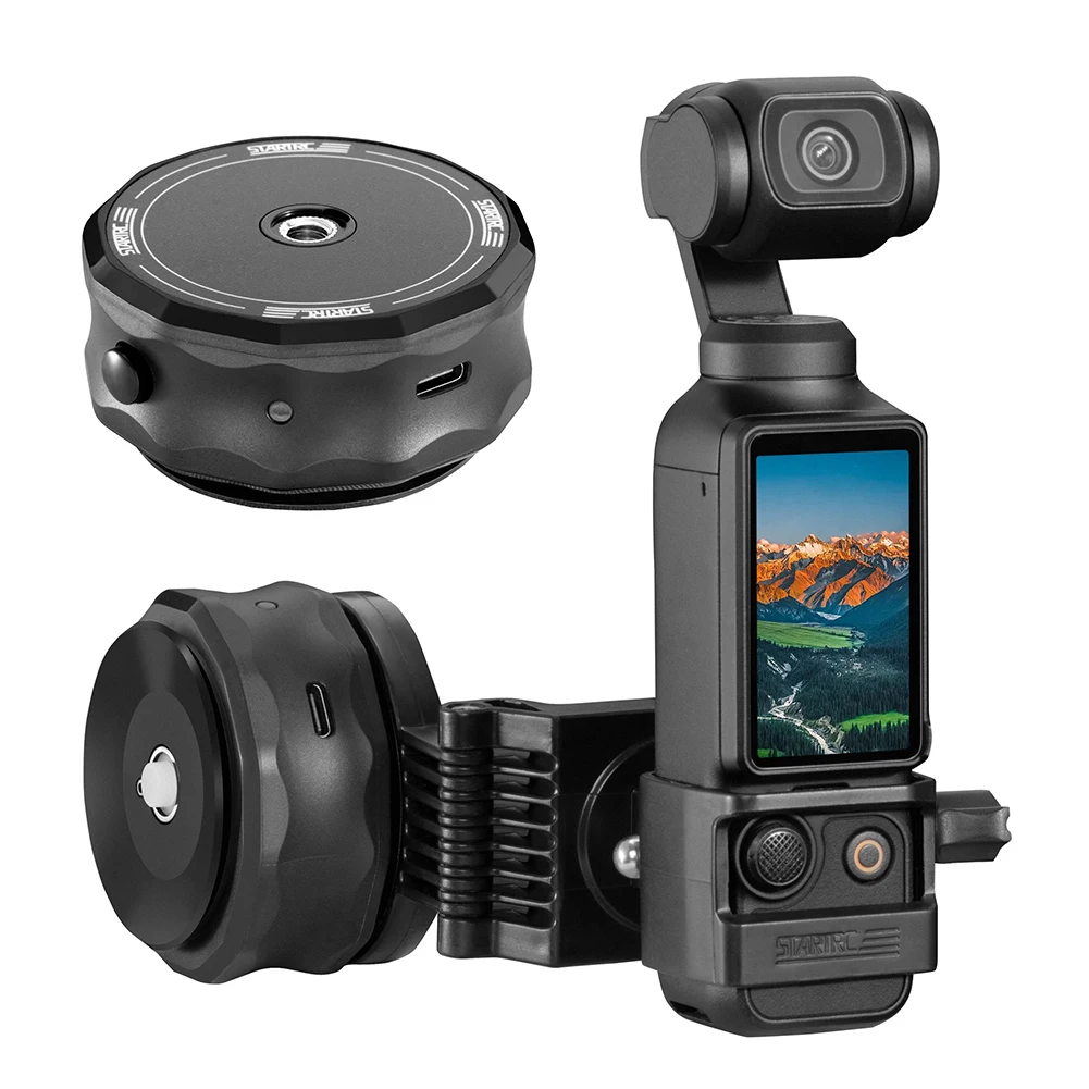 Magnetic Camera Mount Stand for DJI Pocket 3 Electric Magnetic Vacuum Suction Cup Mount Base Sports Camera Magnetic Bracket
Magnetic Camera Mount Stand for DJI Pocket 3 Electric Magnetic Vacuum Suction Cup Mount Base Sports Camera Magnetic Bracket