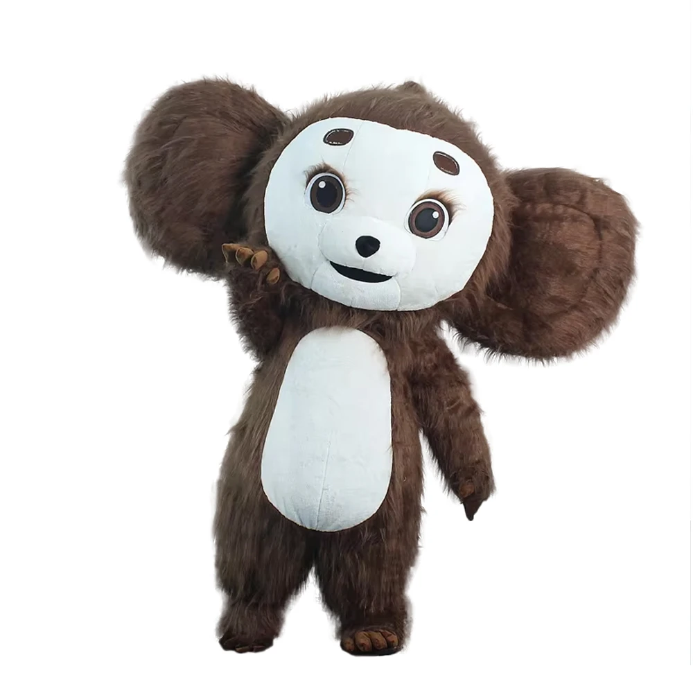 Inflatable Cheburashka Costume Mascot Big Ear Monkey Crocodile 2m Cosplay Carnival Dress for kid Party Funny Adult Cartoon Suit
Inflatable Cheburashka Costume Mascot Big Ear Monkey Crocodile 2m Cosplay Carnival Dress for kid Party Funny Adult Cartoon Suit