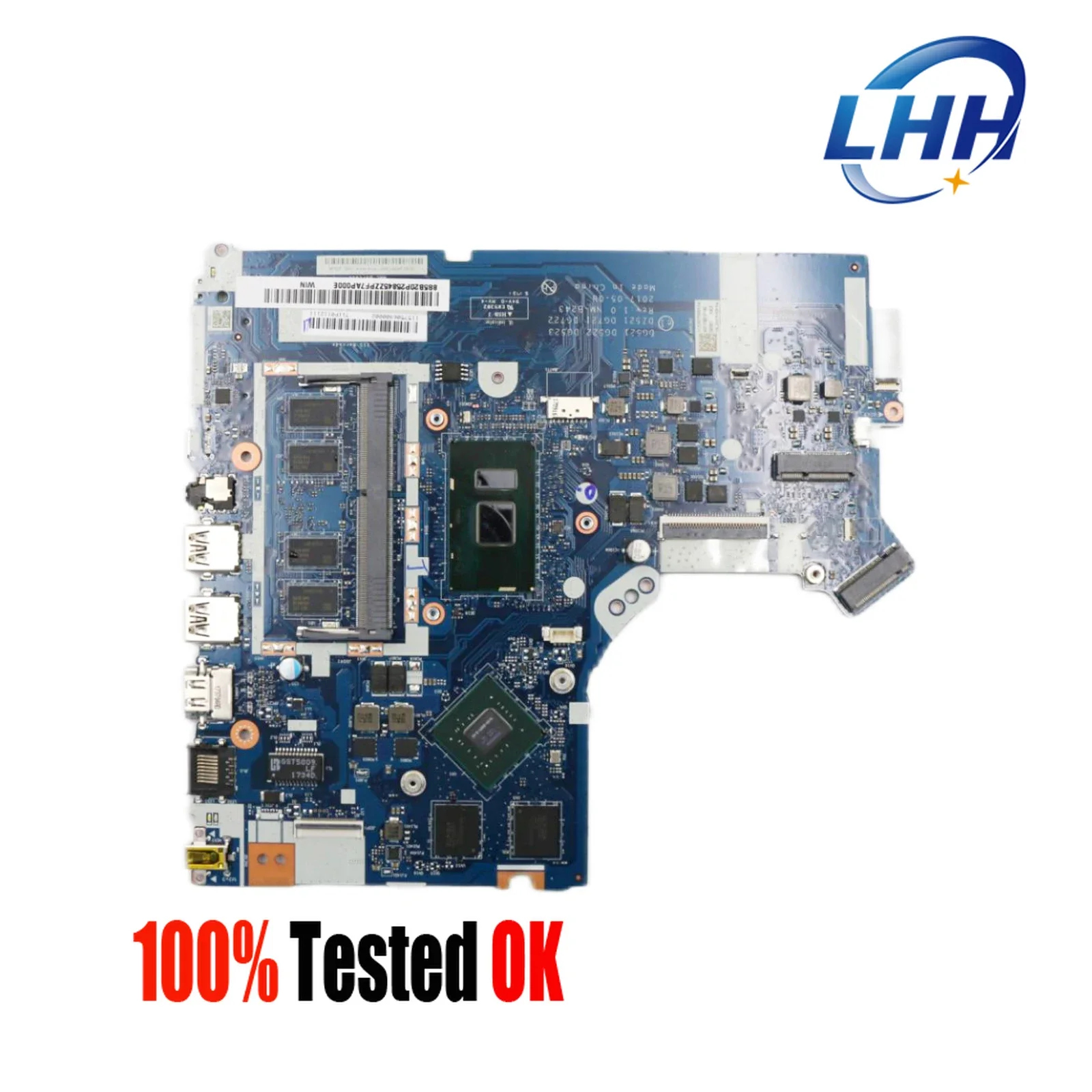 NM-B243 mainboard For Lenovo IdeaPad 320-15IKB 320-17IKB laptop Motherboard I3-7100U I5-7200U I7-7500U 920MX 2G 4GB-RAM
NM-B243 mainboard For Lenovo IdeaPad 320-15IKB 320-17IKB laptop Motherboard I3-7100U I5-7200U I7-7500U 920MX 2G 4GB-RAM