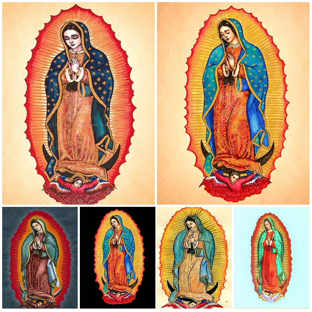 Vintage Virgin Mary Nordic Poster Religion Christ Wall Art Canvas Painting Wall Pictures For Living Room Home Decor Unframed
Vintage Virgin Mary Nordic Poster Religion Christ Wall Art Canvas Painting Wall Pictures For Living Room Home Decor Unframed