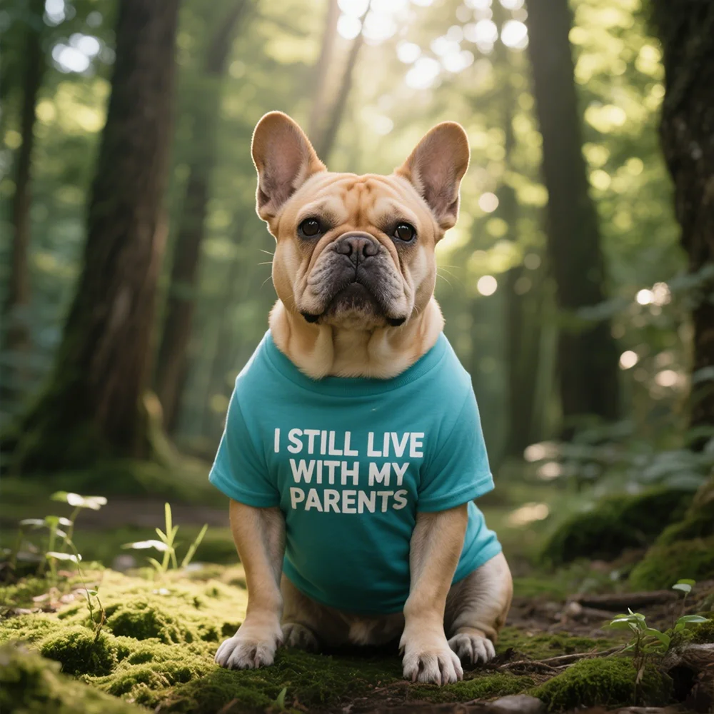 French Bulldog Dog Shirts Cotton Letters T-Shirt, Summer Clothes for Small Dogs, Soft Puppy Apparel Cat Tee, Breathable Stretchy 
French Bulldog Dog Shirts Cotton Letters T-Shirt, Summer Clothes for Small Dogs, Soft Puppy Apparel Cat Tee, Breathable Stretchy