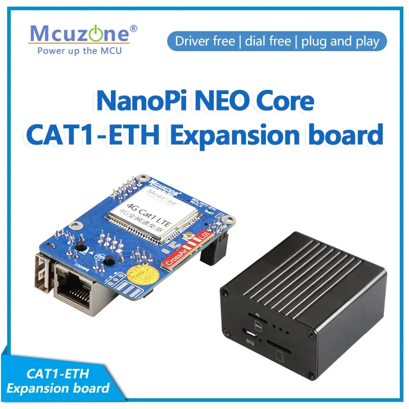 Плата расширения NanoPi NEO Core_CAT1-ETH Без драйверов, без циферблата, подключение и играть
Плата расширения NanoPi NEO Core_CAT1-ETH Без драйверов, без циферблата, подключение и играть