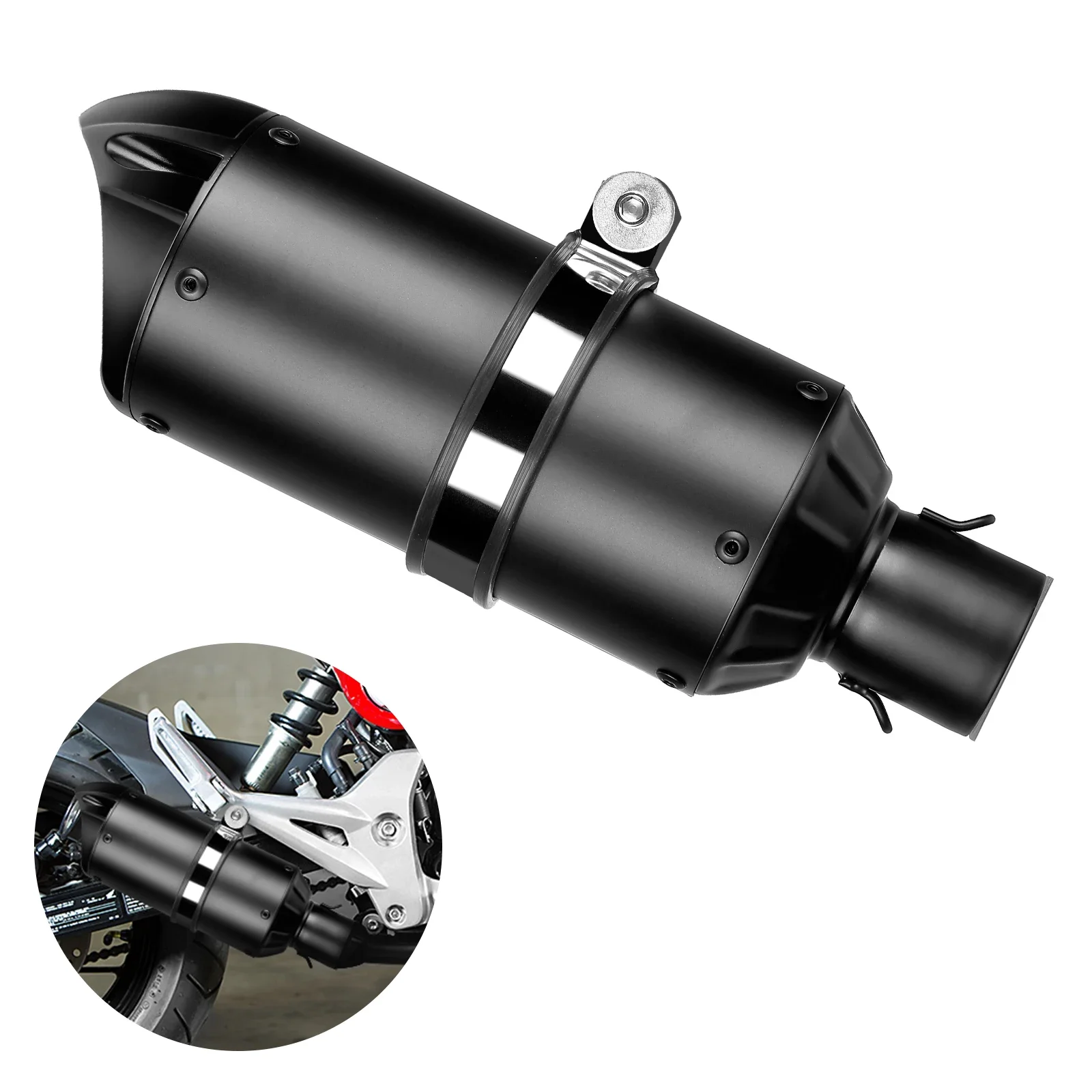 Universal 51mm Motorcycle Exhausts Pipes For Honda Exhaust Muffler Pipe Moto Tube 250cc 350cc 600cc with DB Killer Systems
Universal 51mm Motorcycle Exhausts Pipes For Honda Exhaust Muffler Pipe Moto Tube 250cc 350cc 600cc with DB Killer Systems