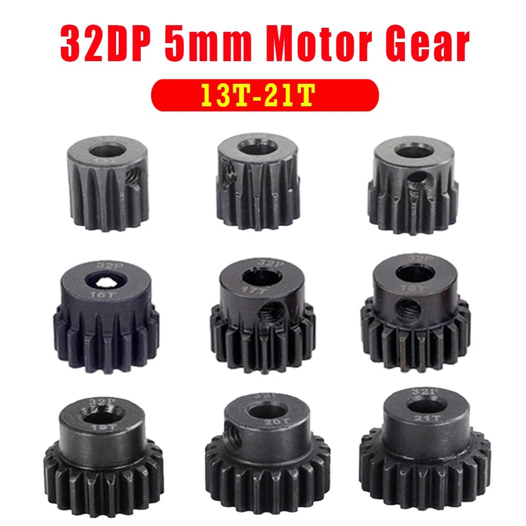 Surpasshobby 32DP 5 мм 13T 14T 15T 16T 17T 18T 19T 20T 21T Металлическая Шестерня мотора для радиоуправляемого автомобиля 1/8
Surpasshobby 32DP 5 мм 13T 14T 15T 16T 17T 18T 19T 20T 21T Металлическая Шестерня мотора для радиоуправляемого автомобиля 1/8