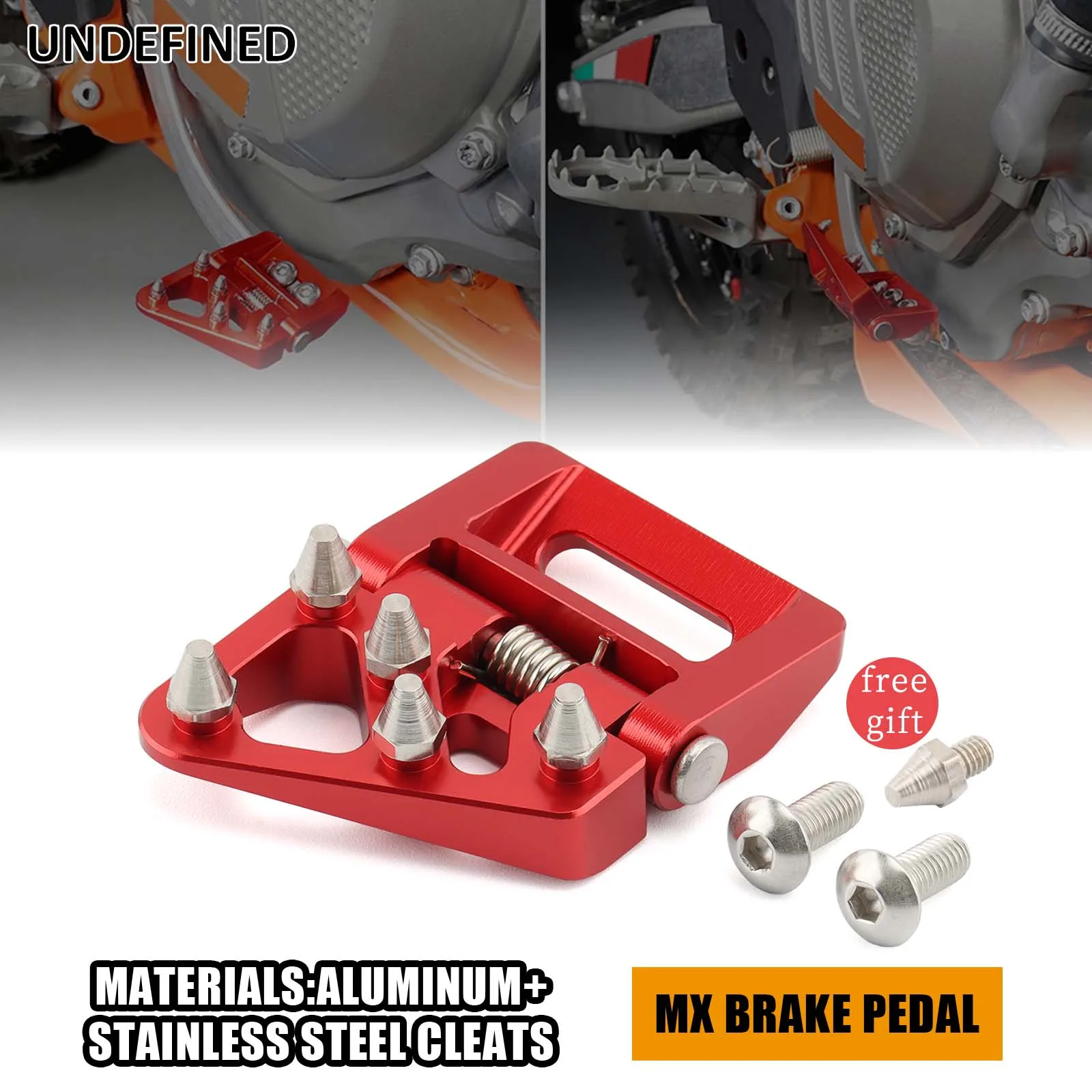 Foldable MX Motorcycle Brake Pedal Cover For KTM 125-450 XC/XCF/SX/SXF 2016 for Husqvarna 125-501 TE/TEi/FE/TX/FX/TC/FC 2017-23
Foldable MX Motorcycle Brake Pedal Cover For KTM 125-450 XC/XCF/SX/SXF 2016 for Husqvarna 125-501 TE/TEi/FE/TX/FX/TC/FC 2017-23