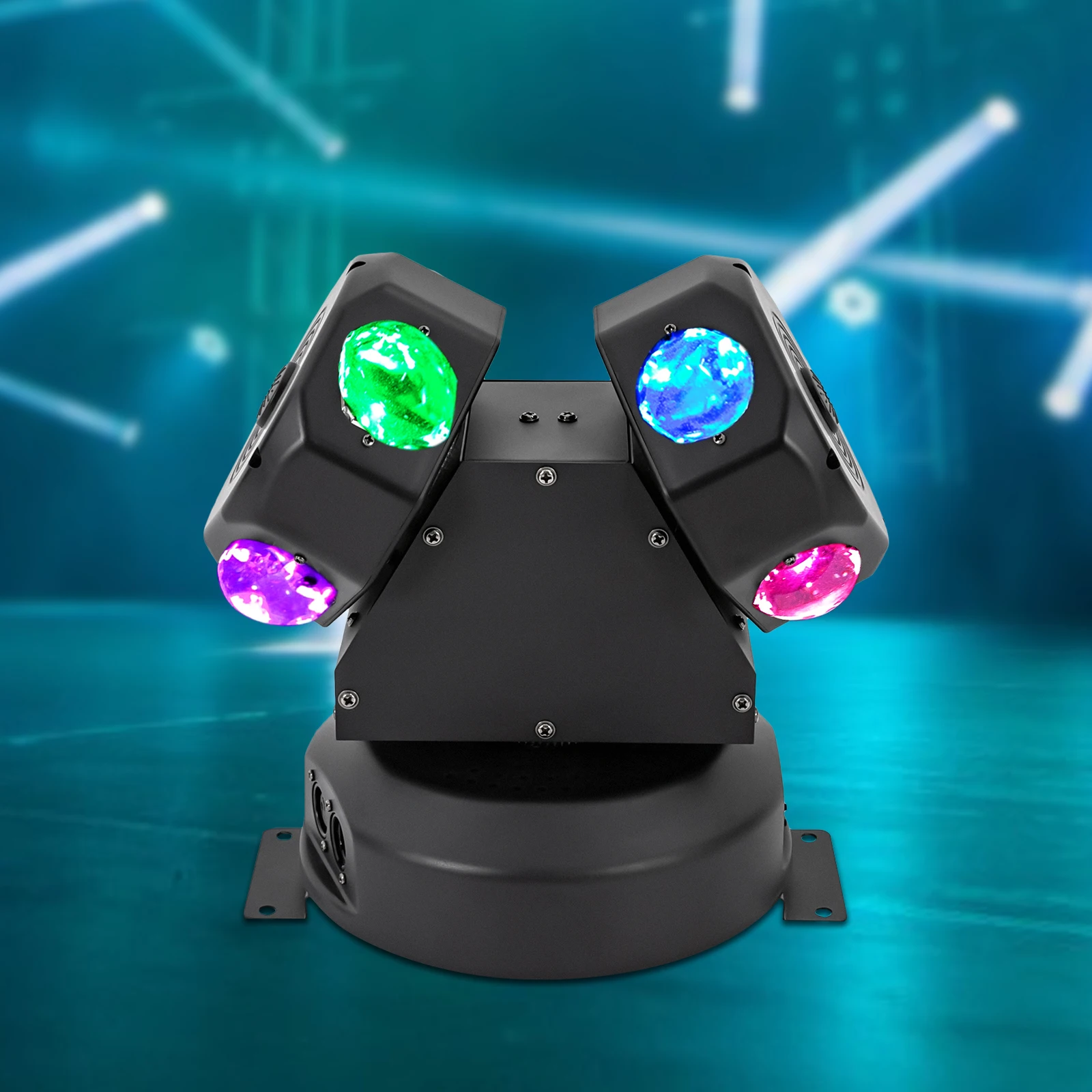 DJ Lights, 120 Вт светодиодный движущийся налобный фонарь, вращающаяся сцена DMX DJ Disco Party Stage с 2 головками, коммерческое освещение для свадьбы
DJ Lights, 120 Вт светодиодный движущийся налобный фонарь, вращающаяся сцена DMX DJ Disco Party Stage с 2 головками, коммерческое освещение для свадьбы