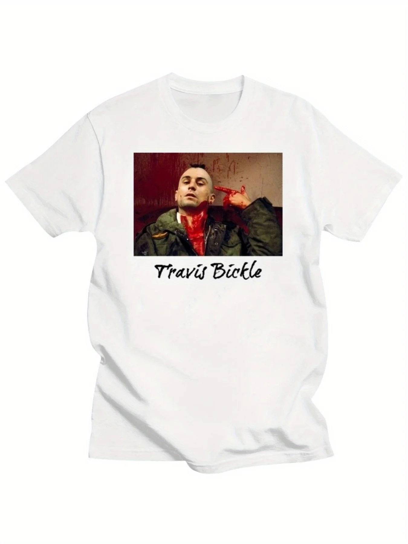 Men's Plus Size Cotton T-Shirt - Travis Bickle Taxi Driver 1976 Movie Graphic, Black Casual Crew Neck Tee, Short Sleeve,
Men's Plus Size Cotton T-Shirt - Travis Bickle Taxi Driver 1976 Movie Graphic, Black Casual Crew Neck Tee, Short Sleeve,
