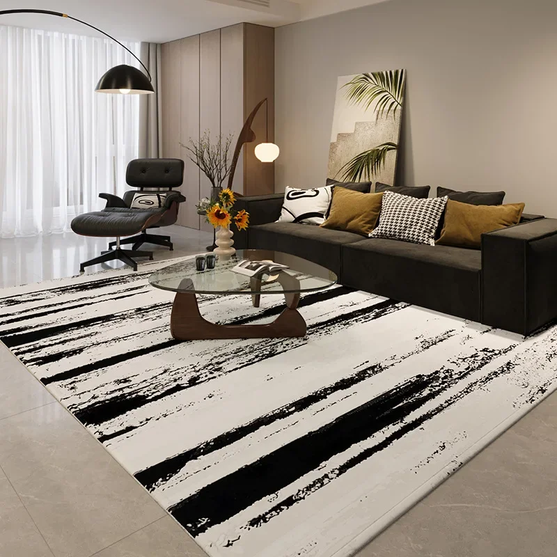 VIKAMA Simple Black White Carpet Non Slip Durable Soft for Living Room Bedroom Side Indoor Home Decor 2025
VIKAMA Simple Black White Carpet Non Slip Durable Soft for Living Room Bedroom Side Indoor Home Decor 2025