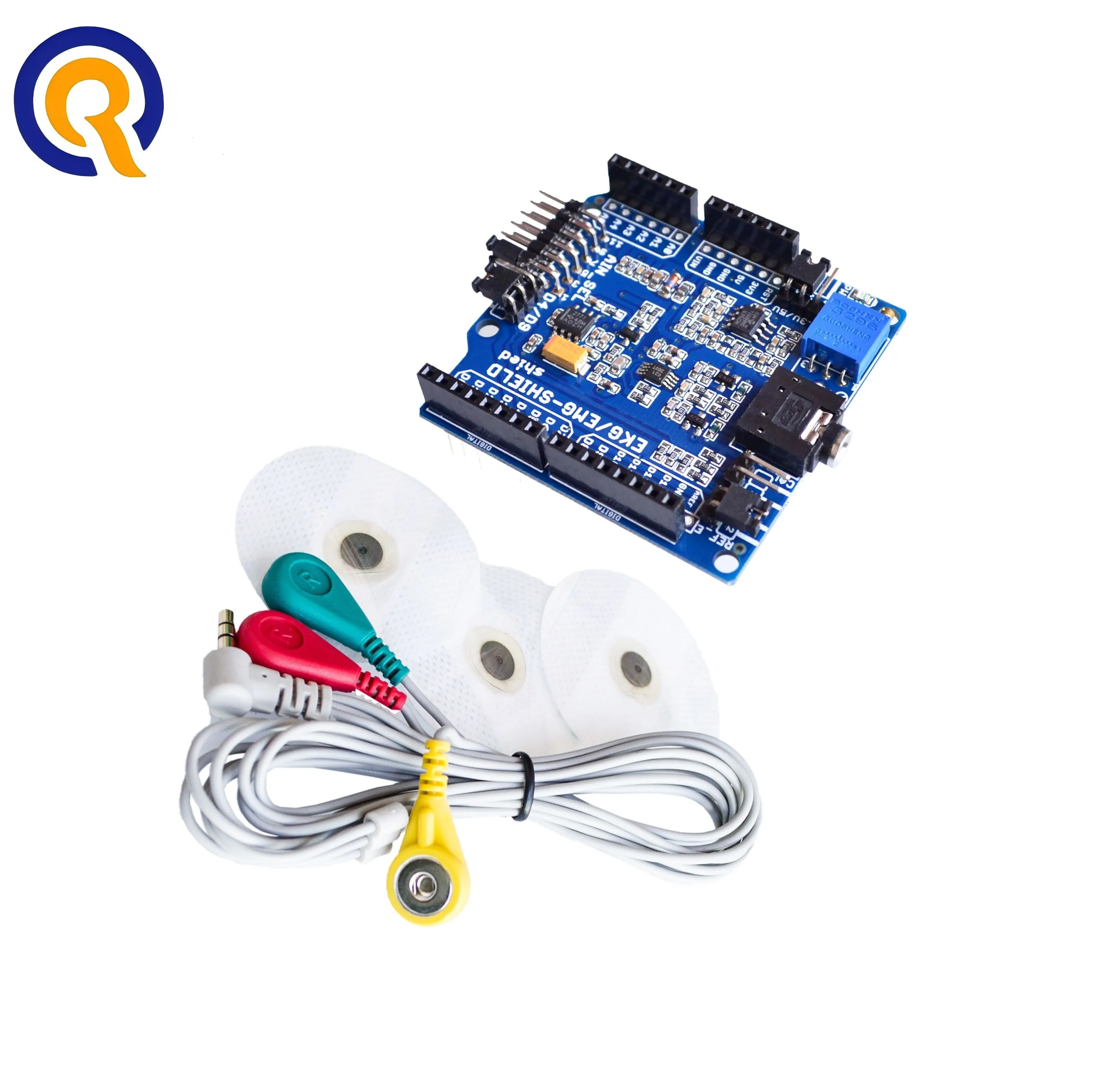 ЭКГ/ЭКГ/ЭМГ ЭКГ для Arduino с кабелями и электродами
ЭКГ/ЭКГ/ЭМГ ЭКГ для Arduino с кабелями и электродами