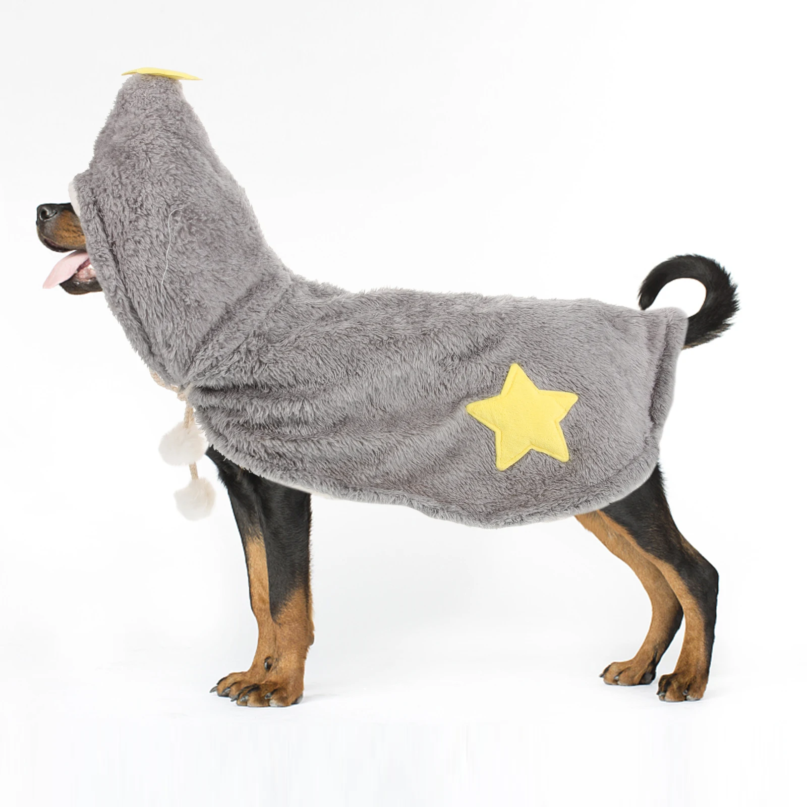 Dog Pajamas Warm Flannel Cloak Gray Medium Size Bath Robe Puppy Clothes Soft Durable Fashion Pet Supplies Dog Blanket
Dog Pajamas Warm Flannel Cloak Gray Medium Size Bath Robe Puppy Clothes Soft Durable Fashion Pet Supplies Dog Blanket