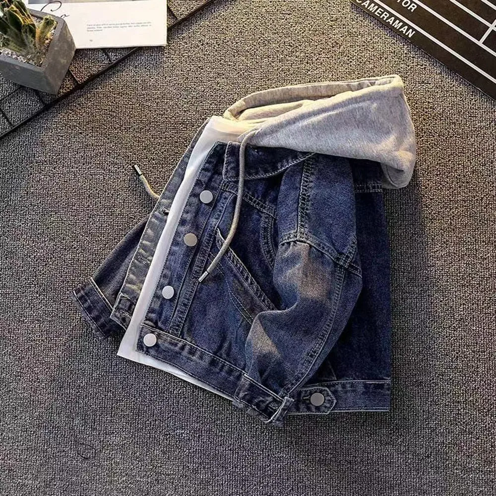 Spring and Autumn Children's Denim Hooded Coat 2024 New Fashion Kids Jacket For Boys Top Baby Boys Autumn Jeans Jacket
Spring and Autumn Children's Denim Hooded Coat 2024 New Fashion Kids Jacket For Boys Top Baby Boys Autumn Jeans Jacket 