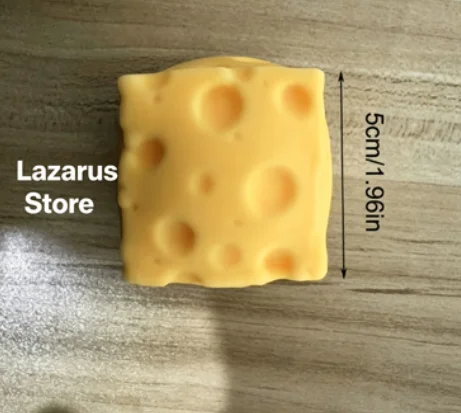 SoftCheeseBlockToy Pinch Le Cheese Decompression Toy Slow rebound
SoftCheeseBlockToy Pinch Le Cheese Decompression Toy Slow rebound