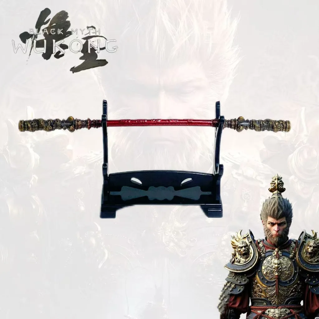 6inch Black Myth Wukong Ruyi Jingu Bang Model Game Replica Collectible Alloy Ornament Cosplay Prop Decorative Accessory
6inch Black Myth Wukong Ruyi Jingu Bang Model Game Replica Collectible Alloy Ornament Cosplay Prop Decorative Accessory