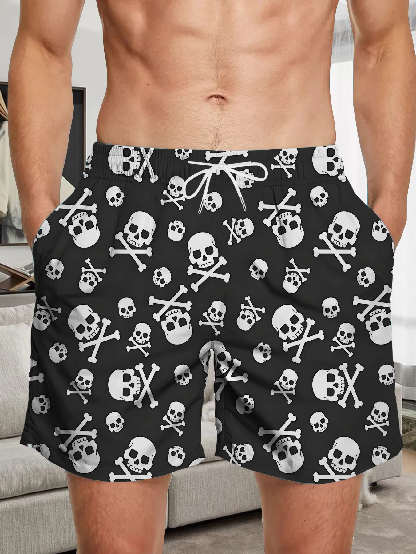Men Summer Casual Shorts Full Digital Print Soft Polyester Quick Dry Beachwear
Men Summer Casual Shorts Full Digital Print Soft Polyester Quick Dry Beachwear