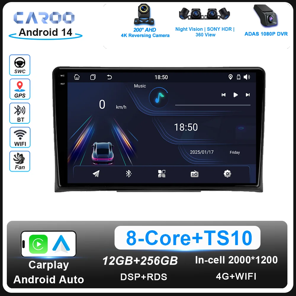 Android 14 Carplay Радио Стерео Для Volkswagen Multivan T5 2003-2015 Авто Multimidia Видеоплеер 4G Сенсорный экран NO 2DIN DVD
Android 14 Carplay Радио Стерео Для Volkswagen Multivan T5 2003-2015 Авто Multimidia Видеоплеер 4G Сенсорный экран NO 2DIN DVD