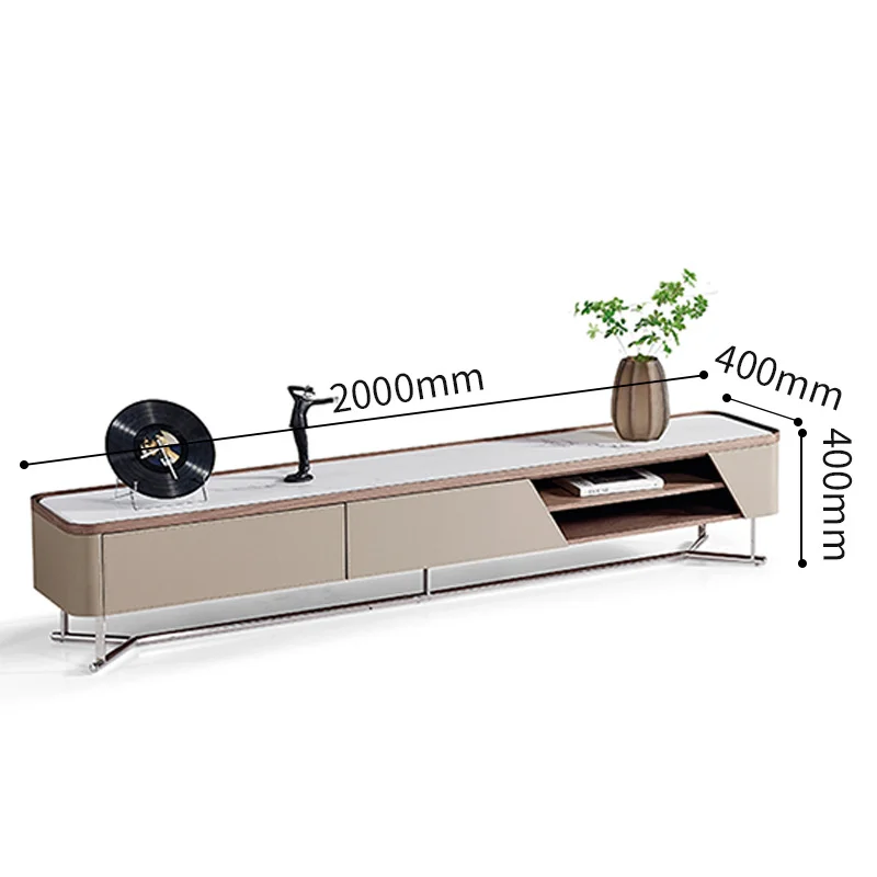 #New TV Cabinet Living Room Modern Simple Stainless Steel Saddle Floor Cabinet
#New TV Cabinet Living Room Modern Simple Stainless Steel Saddle Floor Cabinet