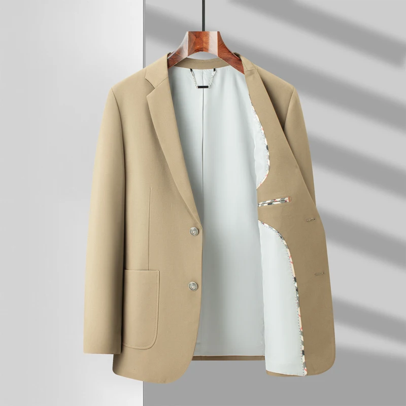 Spring new men's suit - stylish and handsome business formal wear - pure color blazer - pure color casual suit with collar jacke
Spring new men's suit - stylish and handsome business formal wear - pure color blazer - pure color casual suit with collar jacke