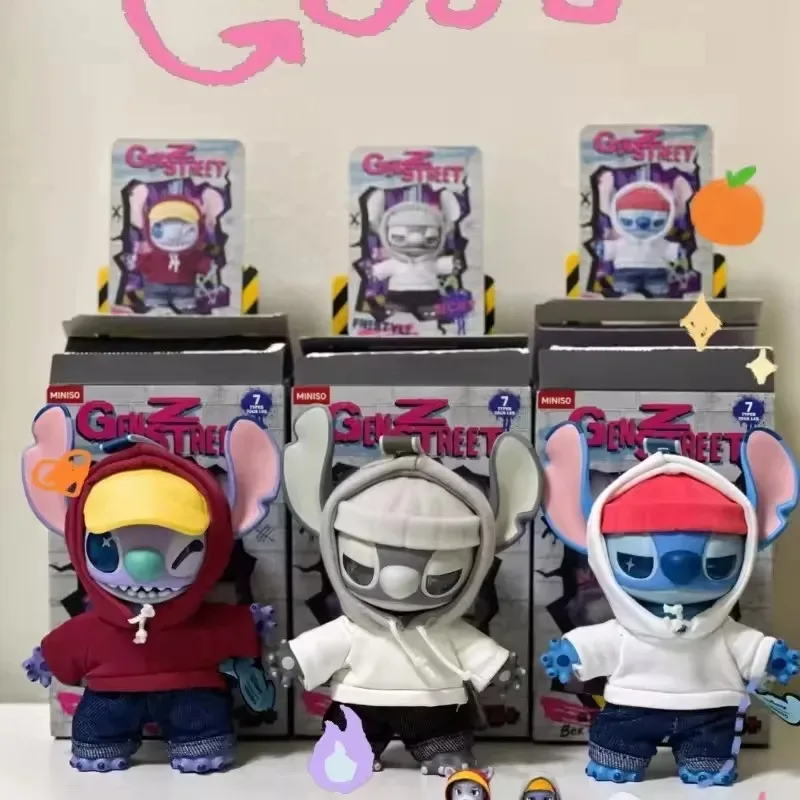 Stitch Gen Z Street Series Blind Box Anime Character Vinyl Pendant Bag Decoration Surprise Fashion Toy Children's Birthday Gift
Stitch Gen Z Street Series Blind Box Anime Character Vinyl Pendant Bag Decoration Surprise Fashion Toy Children's Birthday Gift