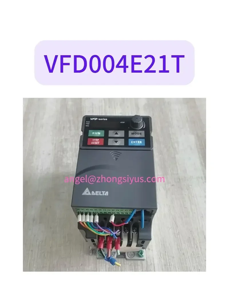 Used inverter VFD004E21T test OK
Used inverter VFD004E21T test OK