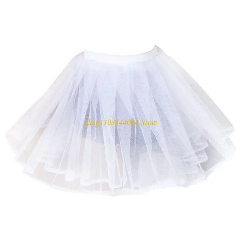 N5KE Women Children White Hard Mesh Short Petticoat Double Layers Girl Tutu Sk
N5KE Women Children White Hard Mesh Short Petticoat Double Layers Girl Tutu Sk