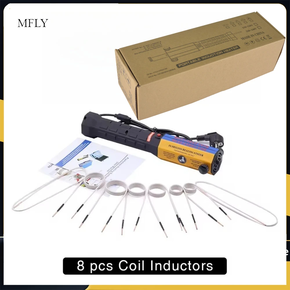 1000W Magnetic Induction Heater Kit 110V 220V Automotive 1000W Flameless Heat Induction Heating Machine 8 Coils Car Repair Tool
1000W Magnetic Induction Heater Kit 110V 220V Automotive 1000W Flameless Heat Induction Heating Machine 8 Coils Car Repair Tool