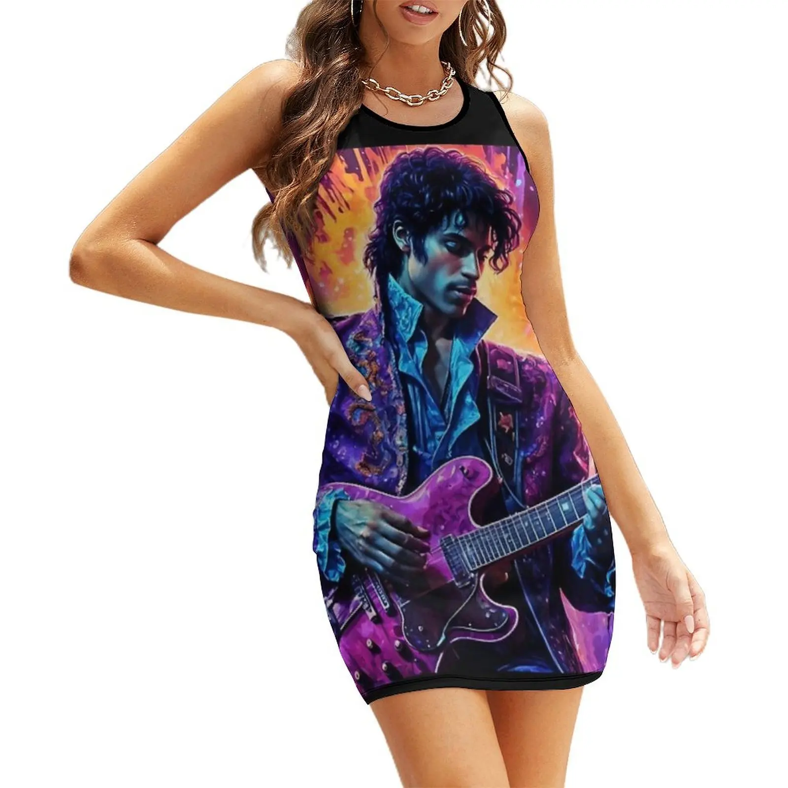 The Funky One Sleeveless Sundress Dress for pregnant women Women's evening dress birthday dress for women 
The Funky One Sleeveless Sundress Dress for pregnant women Women's evening dress birthday dress for women